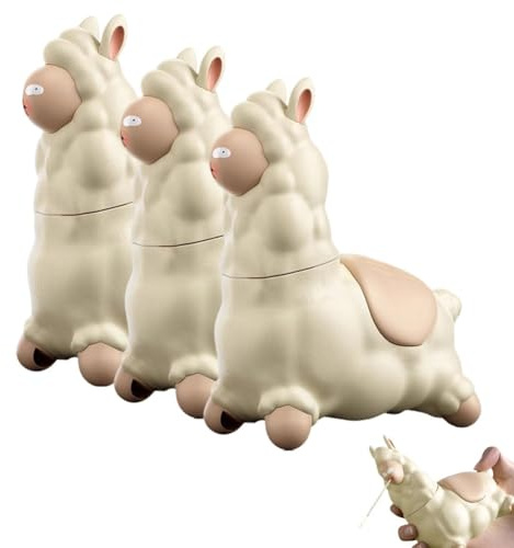 Seymal Spuckendes Lama-Wasserspielzeug, Lustige Mini-Wasserpistole for Kinder Und Erwachsene, Süße Kleine Lama Wasserpistole for Spiele Im Freien, Strand, Hof, Familienspaß, Sommerspiele Und Mehr