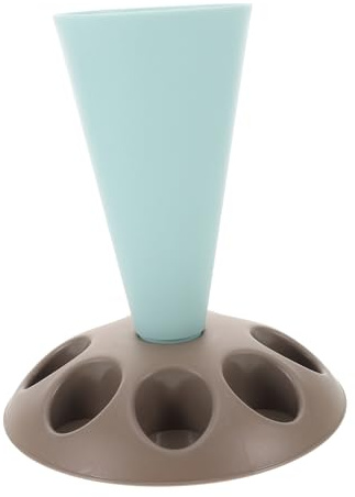 SOLUSTRE Piping Bag Holder Stand for Cake Decorating and Baking Tools Storage, Sturdy Design with Multiple Slots for Organising Icing Bags and Nozzles, Kitchen Accessory for Pastry