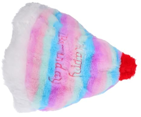 VALICLUD Sombrero de Cumpleaños de Felpa Doble Gorro de Fiesta Unisex para Adultos Diseño y Cómodo para Celebraciones y Reuniones Familiares
