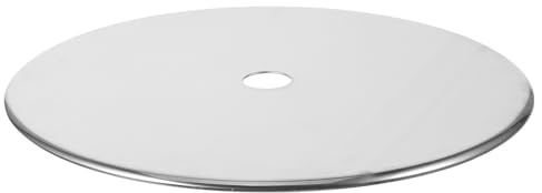 jojofuny Difusor de Calor de Acero Inoxidable Engrosado de 32,8 CM Adaptador para Placa de Inducción, Adecuado para Cocinas de Inducción y Estufas de Cerámica