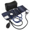 LotFancy Tensiometre Bras Manuel et Stéthoscope, Kit de Compteur Manuel, Brassard de Tensiomètre pour Adultes, Adapté aux Services d'Urgence, au Médecin, au Cabinet (25,4-40,6 cm, Noir)