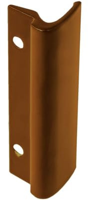 Alu Balkontür Ziehgriff Glasfalz, Farbe:Golden Oak RAL 8003