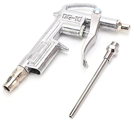 Pistolet de Soufflage à Air Comprimé, Pistolet de Soufflage de Poussière Pneumatique Haute Pression DG-10, Diamètre de Tuyau 8 Mm, Taille D'entrée D'air 1/4 Pouce