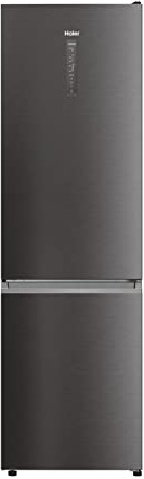 Haier 2D 60 SERIE 3 HDW3620DNPD - Frigorifero con frontale in acciaio inox/Total No Frost/Smart HON-App/HumidityZone/XXL contenuto utile/silenzioso solo 36 dB (A)/Dark Inox