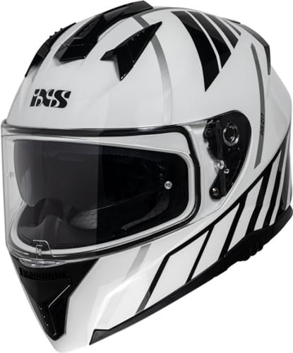 IXS - 217 2.0 Integralhelm White/Black/Glänzend XS