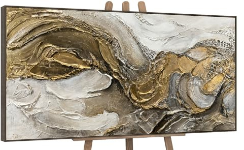 YS-Art Luxus XXL Abstrakt Acrylbild Unendlichkeit handgemalt Design Bild