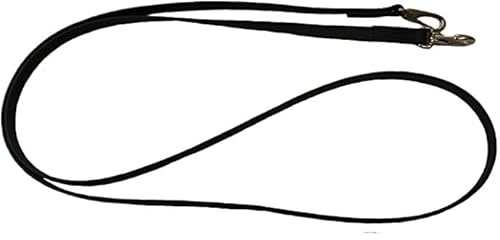 MJH super Heavy BioThane Zügel 16mm breit vernäht versch. Farben & Längen (braun, 3m)