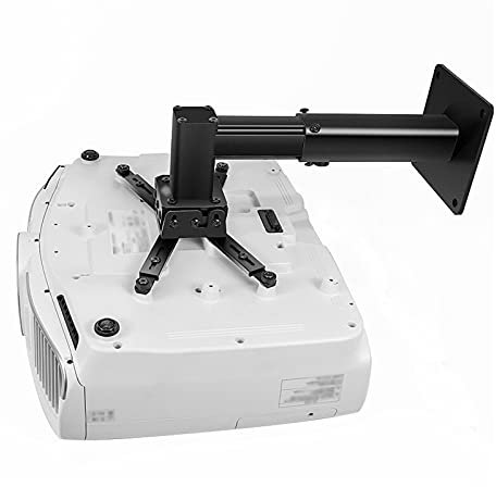 GLigeT Projector Mount Stand Projector Mount Stand Projector Ceiling Mount or Wall Mount Bracket Holder Length 9.84 to 14.96in/25 to 38cm Load 44lbs Projector Ceiling Mount