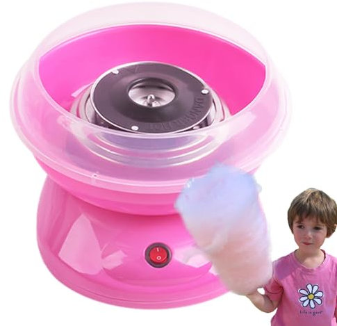 Machine À Barbe À Papa Pour - Minis Machine À Barbe À Papa | Machine À Barbe À Papa De Comptoir, Facile À Utiliser Et À Nettoyer Avec Anti-éclaboussures De Qualité Alimentaire,