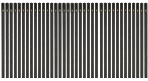 Baxnore 36pcs lápices de grafito, set de lápices de dibujo, set de lápices de artistas profesionales, lápices de plomo de madera, sketch lápices para dibujar dudo de sombreado (3B)
