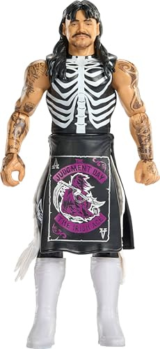 Mattel WWE Main Event - Dirty Dominik Mysterio, Superstar collezionabile Series 160, action figure con 14 punti di articolazione e aspetto realistico, giocattolo per bambini, 6+ anni, JHH85