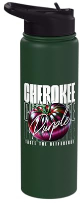 Cherokee Purple Tomato – Organic Grower & Vine Expert Stainless Steel Insulated Water Bottle