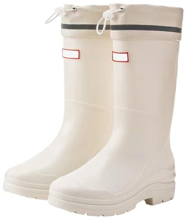 Generisch Bottes en caoutchouc antidérapantes pour femme - Bottes de pluie imperméables - Bottes pieds nus - Bottes en caoutchouc - Bottes de jardin - Bottes de pluie - Bottes de trekking