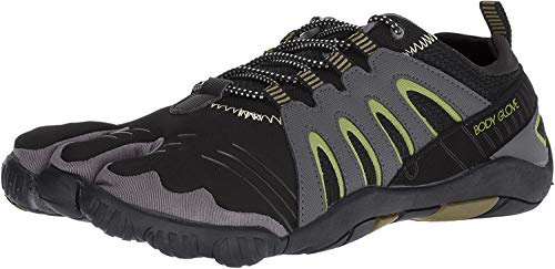 Body Glove Mens 3t Barefoot Warrior Water Shoe, Black/Aloe, 11 US