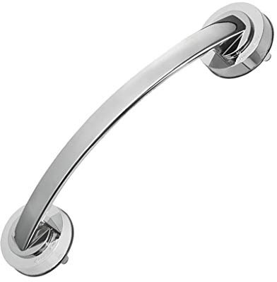 perfeclan Silber Sauggriff Wannengriff Haltegriff Duschgriff, Sicherheit und Stark, aus, 23 cm