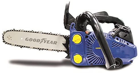 Goodyear - Tronçonneuse élagueuse thermique Lame 25cm système anti vibrations Moteur 2T 25Cm3