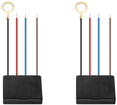 3 Way Touch Sensor Dimmer, Control Module Replacement, 3-Level Light Dimmer Module, 100 Watt Max, Touch Lamp Repair Kit (2)