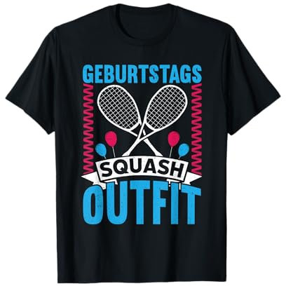 Geburtstags Squash Outfit Lustiges Squash T-Shirt