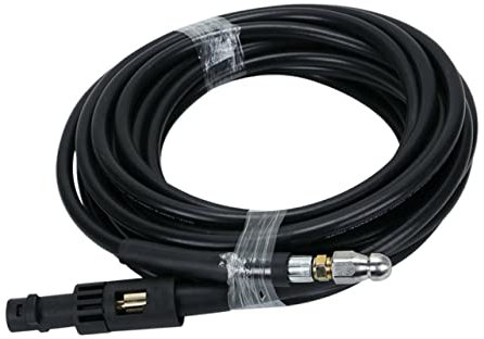 CAXUSD 15m Tapón De Limpieza De Manguera Para Drenaje De Aguas Residuales Tubo De Limpieza De Alcantarillado Para Mantenimiento De Automóviles y Desatascador De Tuberías