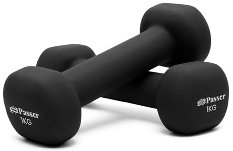 Neopren Hanteln Set Kurzhanteln Frauen Hantelset Kleine Hantel Kurzhantelset (2er-Set) Gewichte Hantel für Damen und Kinder - Gymnastik, Yoga, Pilates, Gym - Krafttraining, Workout, Fitnesstraining