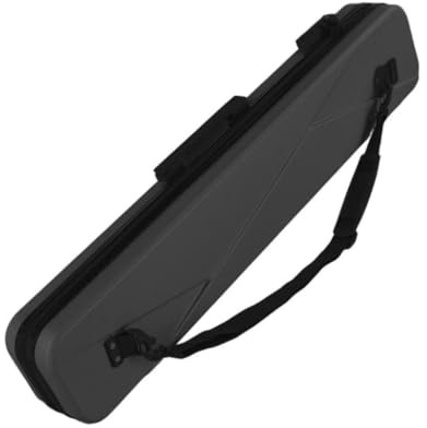 Ronyme Billard-Pool-Queues-Koffer, Tragetasche, Behälter, tragbare Aufbewahrungstasche, Schutztasche für von Billardspielen auf Reisen, Passwort Schwarz