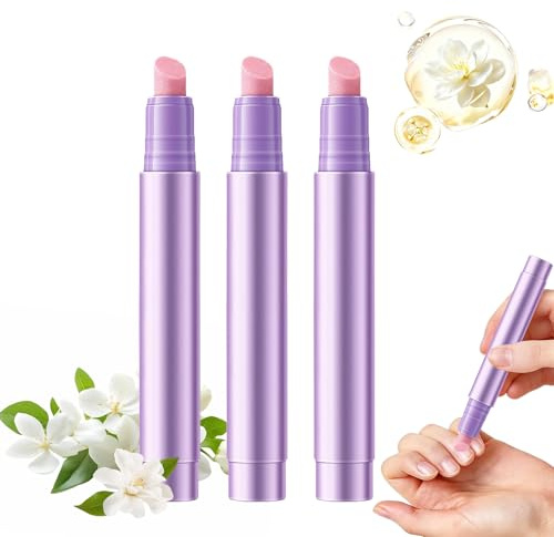 3 PCS Cuticle Pen Cuticle Oil Pen, Lápiz de Aceite Cutículas 3 en 1, Hidrata Fortalece Lápiz para Eliminar Cutículas, Aceite para La Reparación de Uñas, para Agrietadas, Uñas Secas