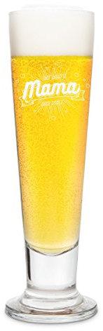 KIXY Pilsglas von Leonardo Geschenk Gravur Bierglas - Die beste Mama der Welt