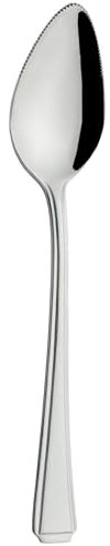 Grunwerg GFSHLR Harley Grapefruitlöffel, Edelstahl, Silber, 2.5mm, 12