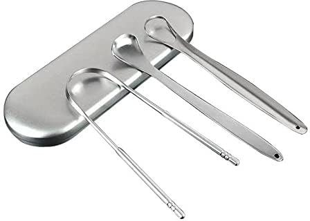 BCLYERBJ Rascador de lengua para eliminar el mal aliento, en forma de U, para limpiar la boca, limpiador de lengua