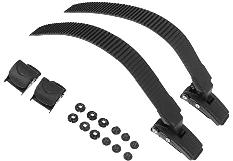 Parliky Cubre Patines Correas para Patines Profesionales, Hebillas de Plástico Ajustables, Diseño de Fijación Estable, 2 Juegos