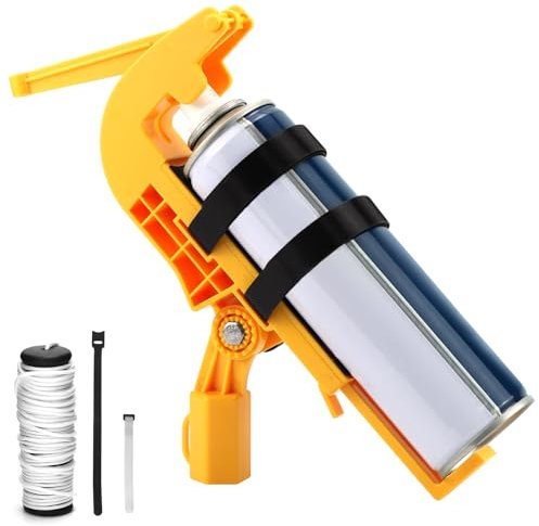 QWORK® Adaptateur Tige de Extension de Bombe Spray, Extension de Bombe Aérosol Réglable, pour Spray Anti-guêpes et Produits en Aérosol