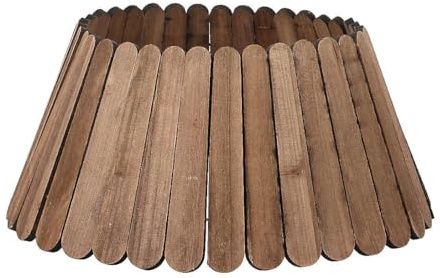 Base Albero di Natale legno scuro ad anello diam. 70 cm
