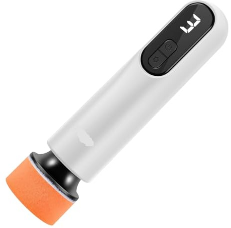 Mini polisseuse de voiture sans fil, portable, cireuse, ponceuse, 3 vitesses réglables, 12000 tr/min, batterie 2000mah(Type1)