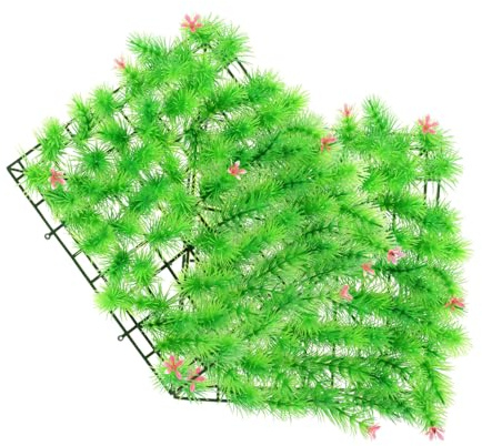 SUPVOX 2pcs Artificial Water Plants Fish Tank Grass Mat Realistic Aquarium Plants for Underwater Aquarium Landscape Decoration Supplies