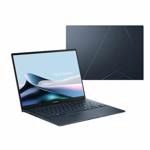 ASUS Zenbook 14 OLED UX3405CA-PZ438W INTEL CORE ULTRA 7 255H Ordinateur Portable 35,6 cm [14] 3K 16 Go LPDDR5x-SDRAM 1 To SSD Wi-Fi 7 [802.11be] Windows 11 Home Blu (ASUS ZenBook 14 OLED