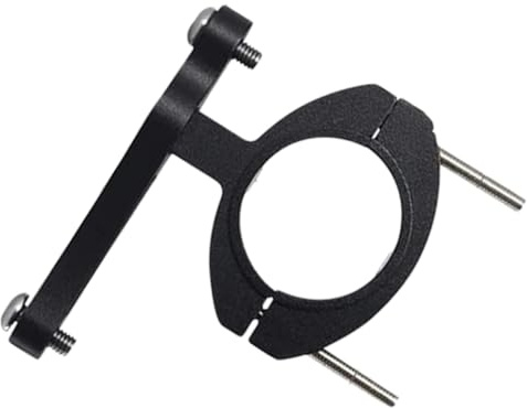 TOYZFRIENDY Adjustable Aluminum Alloy Bike Bottle Cage Adapter with Double Screws Anti-rust Mount Rack for Motorcycle Bumper Handlebar Seat Post Suitable for Mountain Road Electric Bikes