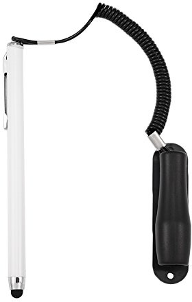 Ejoyous Penna di Input, Penna Stilo Touch Pen per Touch Screen con Base di Montaggio con Corda a Molla per Tablet, Telefoni Cellulari GPS