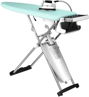 Laurastar S Plus Système de Repassage, Vapeur Hygiénique, Table Active, Roulettes, Réservoir Amovible