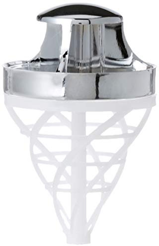 Wirquin 30721551 Filtre à cheveux et grille pour bonde de douche James, gris
