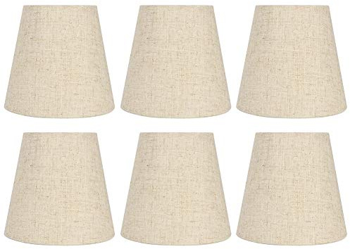 E14 Aprikose Barrel Fabric Stoff Lampenschirm Wand Anhänger Kronleuchter Ersatz Fass Im EuropäIschen Stil Kerze Tischlicht Abdeckung Clip für Tisch Wandleuchte Kleine Lampenschirme Home Decoration