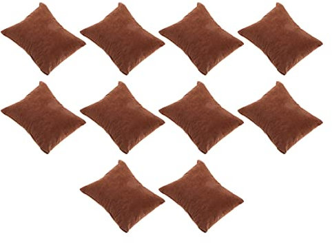 Uhrenkissen 10 STK Fusselarmbandkissen - Kleine Schmuckkissen Kissen Uhrenarmband Armreifkissen für Geschenkbox Uhrenshop Home(3. 3X3. 0X1. 6 Zoll)