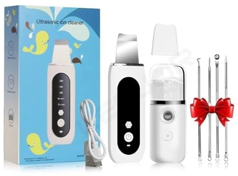 Purificatore per pelle ad ultrasuoni, solvente per punti neri, pulitore per pori
