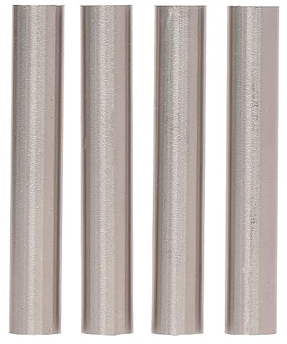 Varillas de eje redondo sólido, varilla de acero inoxidable, 5 mm de diámetro 304, 10 piezas de barra de torno de eje sólido de metal for la industria, pasatiempos de trabajo de metales y manualidades