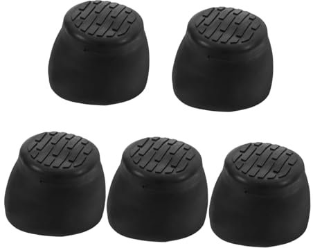 BUGUUYO Lot De 5 Patins De pour Pieds De Chaise De Bureau en Plastique pour Parquets
