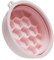 Duqulle Silicone Ice Bowl for Face, Bowl for Face Ice Bath, Foldable Wash Basin with Built-in ICES Tray, Portable Quick Cooling Facial Washing Basin for Soothe Skin, Bathroom Accessories