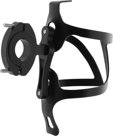 TOYANDONA 1 Juego Soporte de Botella de Agua para Bicicleta Ajustable de Aluminio Jaula para Bidones de Ciclismo Compatible con Bicicletas de y Carretera Instalación y Accesorio Esencial