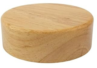 ORION LIGHTSTYLE Boîte de jonction de plafond en bois Ø 85 mm pour plafonds, câbles, lampes, baldaquin, boîte de dérivation en bois