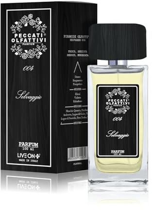 Peccati Olfattivi Nr. 04 Herrenparfüm Äquivalent Sauvage – Langanhaltendes Herren-Dupe-Parfüm mit 30% reiner Essenz, dem Original ähnlicher Duft mit langer Haltbarkeit, 100 ml Parfum
