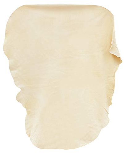 HIDMD Professional Leather/Chamois Chiffon de Nettoyage en Peau de cerf véritable pour Voiture, Super Absorbant 40 x 50 cm