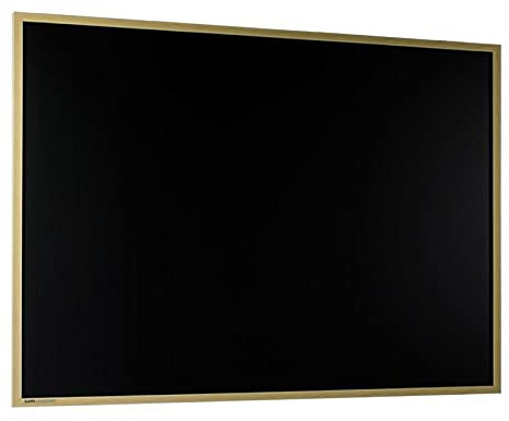 Krittavla med körsbärsram 90 x 120 cm | magnetisk tavla | Svarttavla tavla | Sam Creative svart tavla